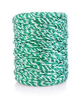 green-white string