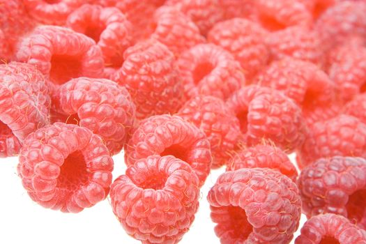 background of raspberry