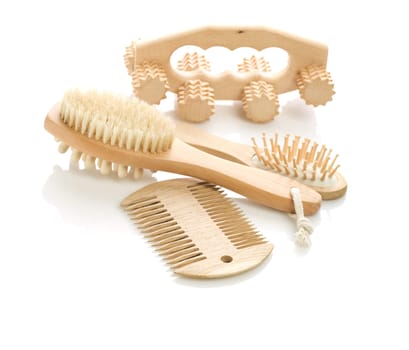 massagers hairbrush and comb