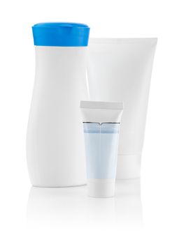 bottle and tubes