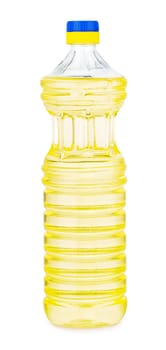 bottle of oil isolated