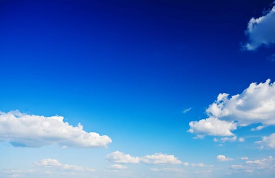 closeup beautiful cloudy blue sky