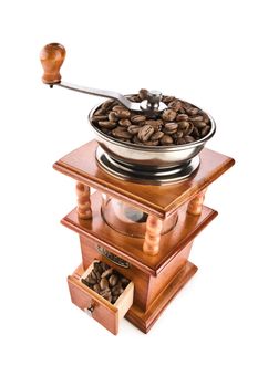 coffee mill isolated