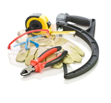 set of working tools