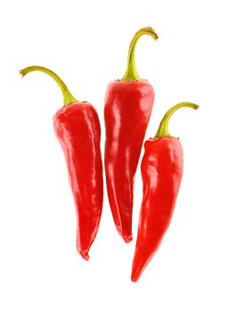three peper isolated