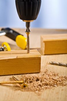 driving of the screw