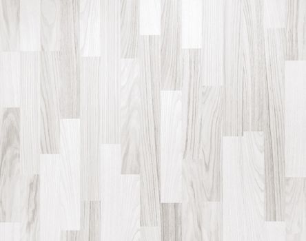 White wooden parquet flooring texture. Horizontal seamless wooden background.