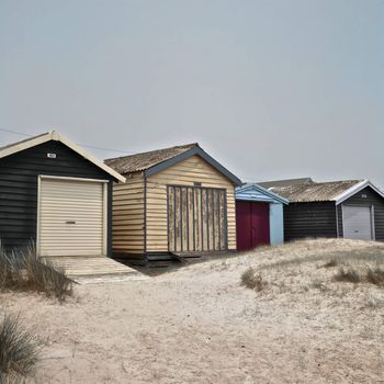 Beach Huts at the Beach