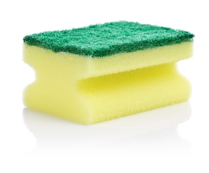 yellow kitchen sponge