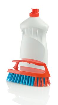 detergent with brush