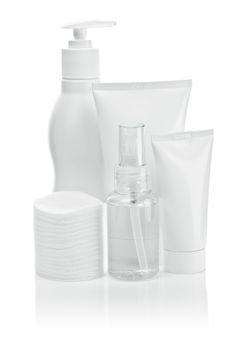 cosmetical tubes and pads deodorant