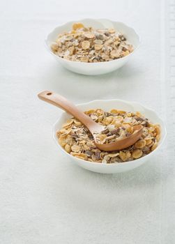 muesli in bowls