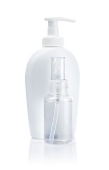 spray and deodorant