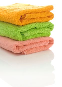 three towels