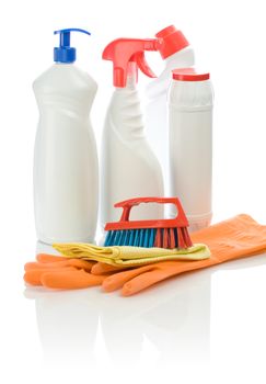 set for cleaning