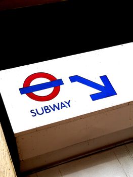 Subway Sign Strand London