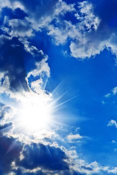sun and clouds