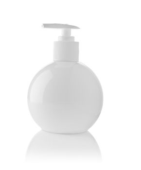 round white bottle