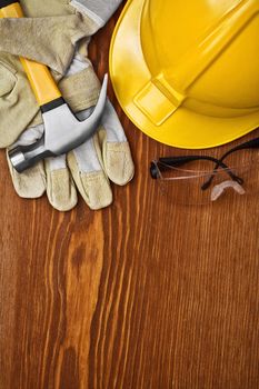 tools on the plank