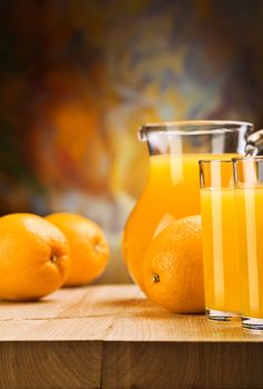oranges and juice of oranges