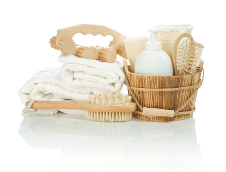 set for bathing