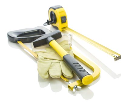 stack of working tools