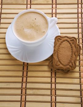 cappuchino and cookie
