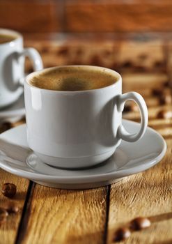 coffee in cup