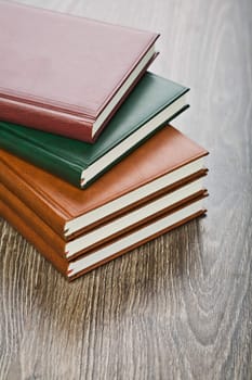 five notebooks