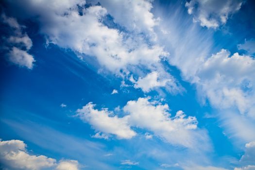 sky blue abstract