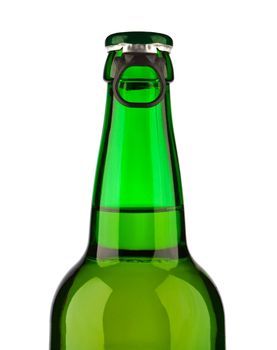 top of green bottle