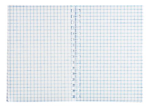 The opened notebook