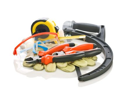 isolated oset of building tools