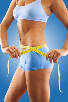 measuring waist
