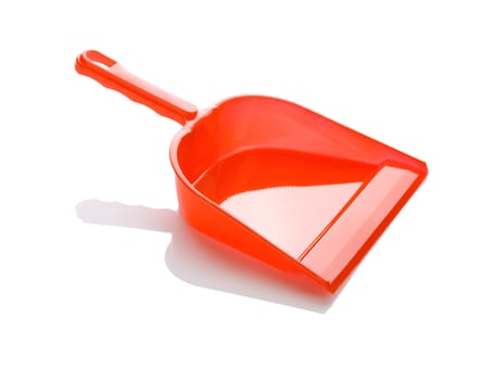 one red dustpan