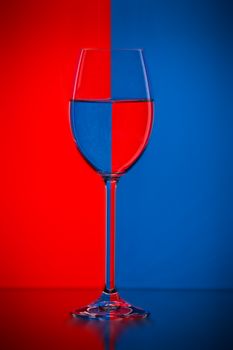 wineglass colored