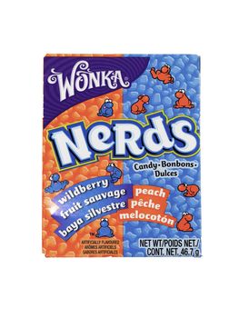 Box of Wildberry and Peach Nerds