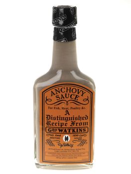 Bottle of Anchovy Sauce