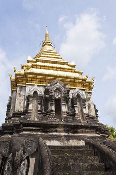 Wat Chiang Man temple in Chiang Mai, Thailand.