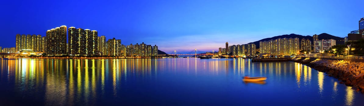 Hong Kong harbor view