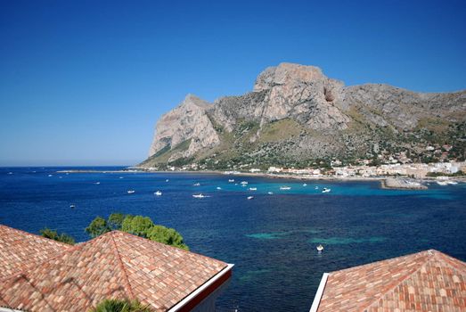 A wonderful overview of Capo Gallo and Barcarello.