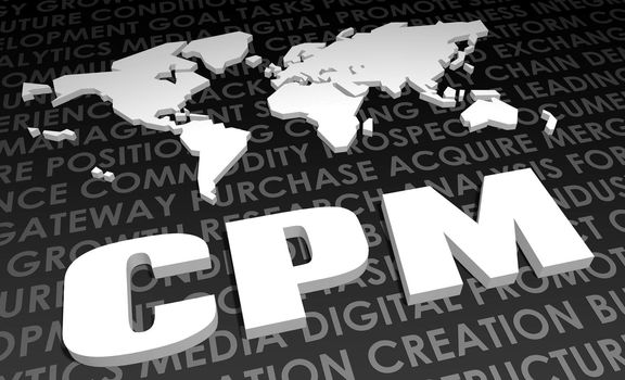 CPM Industry Global Standard on 3D Map