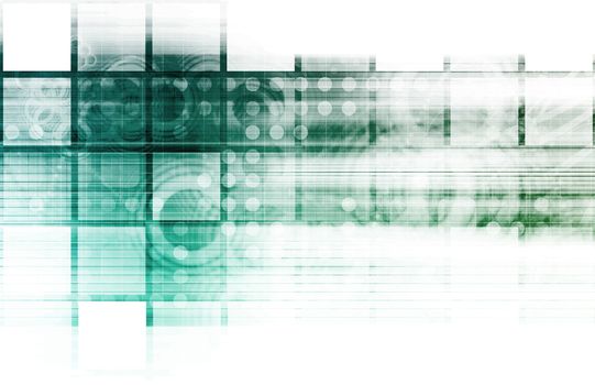 Medical Technology Background as a Art Concept