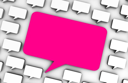 Online Advertising on Social Media Chat Bubbles