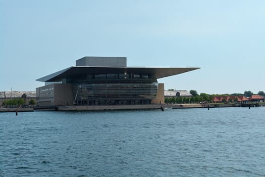 The modern opera house designed by Henning Larsen Copenhagen Denmark                              