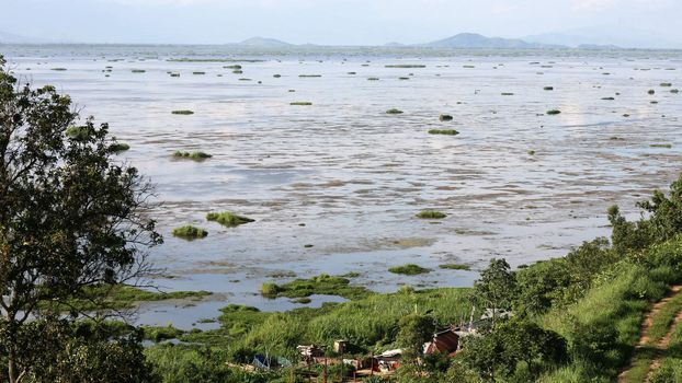 Loktak Lake in Manipur, NE India