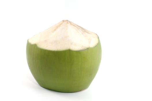 Coconut isolated on white background