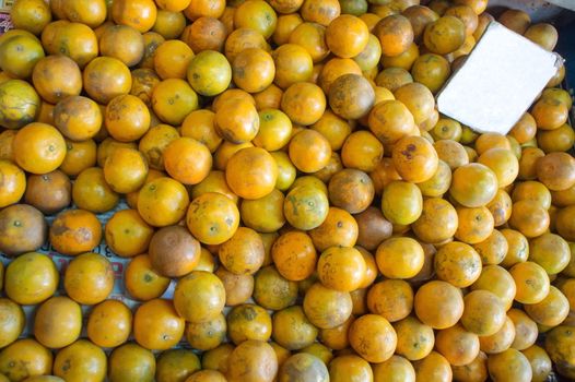 Thai fresh orange fruit background 
