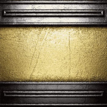 golden and silver background