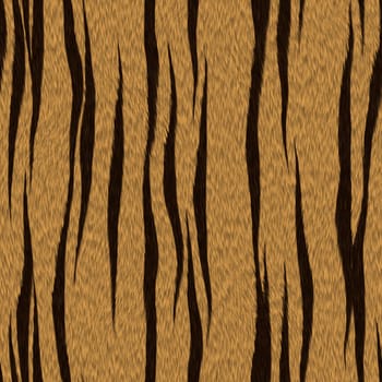 texture of real tiger skin ( fur )